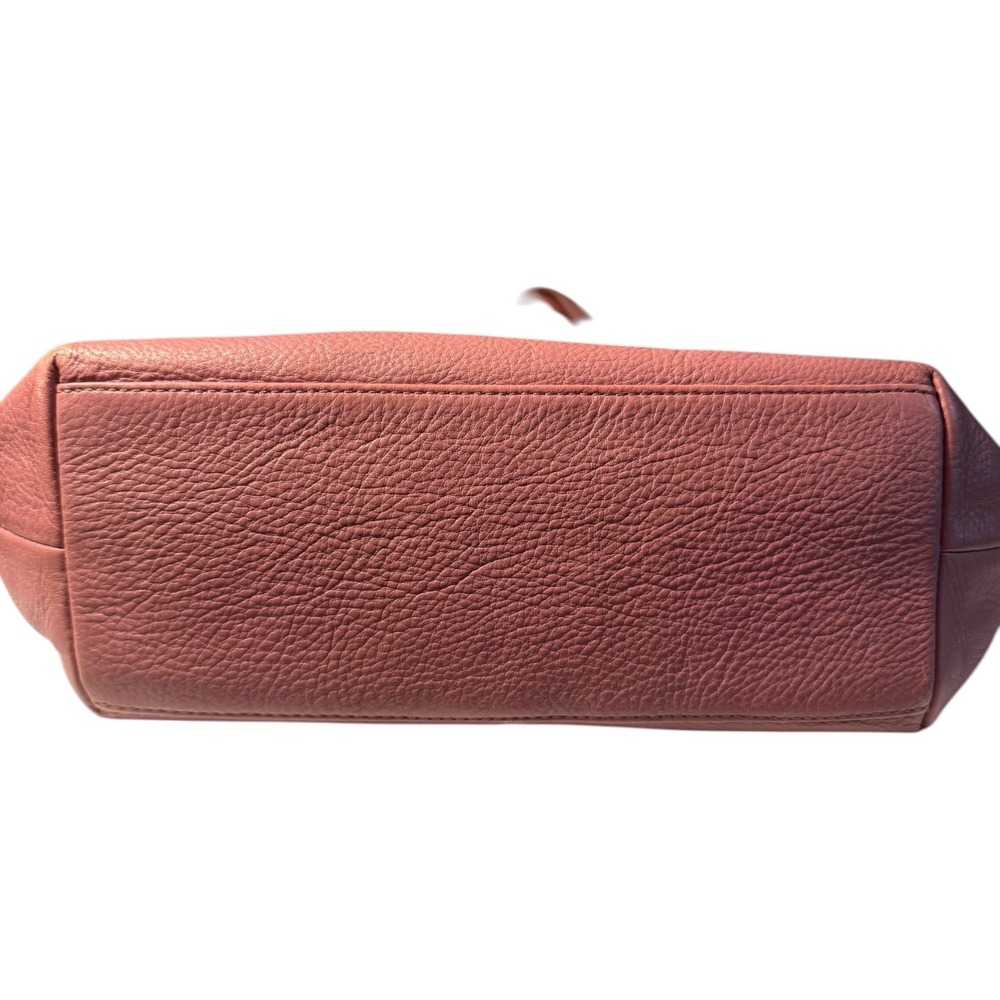 Coach Pink Pebbled Leather Carly Large Tote Shoulder Bag F16174 - Picture 5 of 10